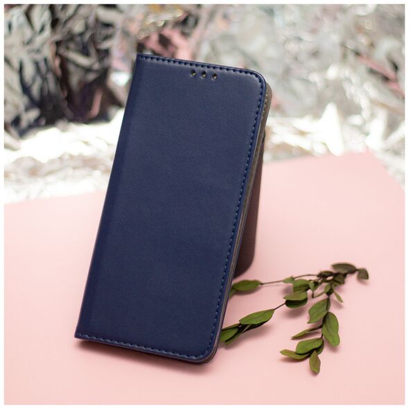 Case XIAOMI REDMI 14C 4G Wallet with a Flap Leatherette Holster Magnet Book navy blue