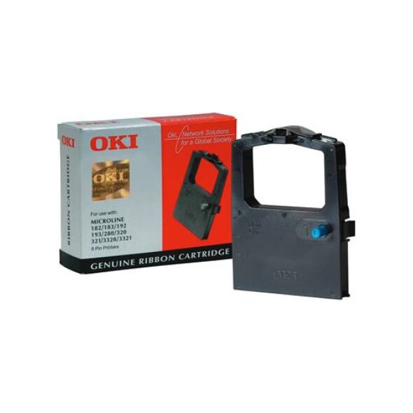 OKI Ταινία για εκτυπωτή Microline ML280 / ML320 / ML321 / ML3320 / ML3321 μαύρη (09002303)