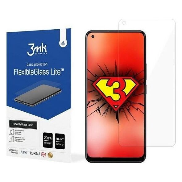 3MK 3MK FlexibleGlass Lite Realme 8 Pro Hybrid Glass Lite 8350936 5903108376693