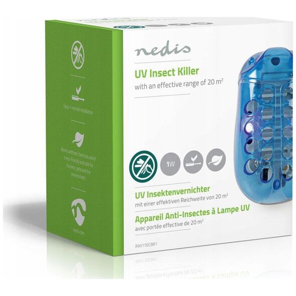 Nedis Nedis INKI110CBK1 παγίδα για έντομα Παγίδα για κουνούπια Λευκό