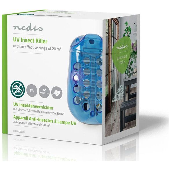 Nedis Nedis INKI110CBK1 παγίδα για έντομα Παγίδα για κουνούπια Λευκό