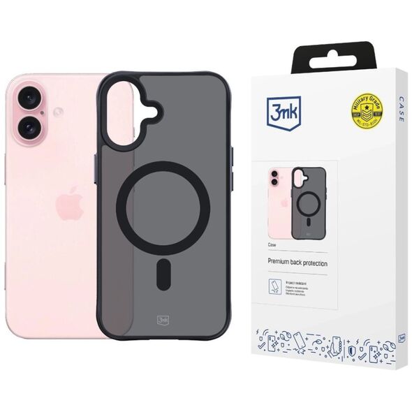 3MK Apple iPhone 16 - 3mk Smoke MagCase 14113078 5903108586658