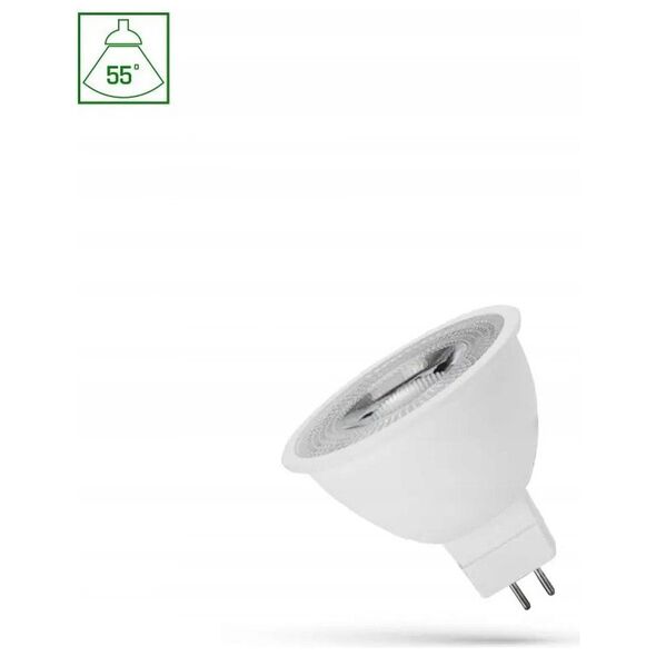 ΛΑΜΠΑ LED GU5.3 MR16 6W 450LM 6000K 55ST
