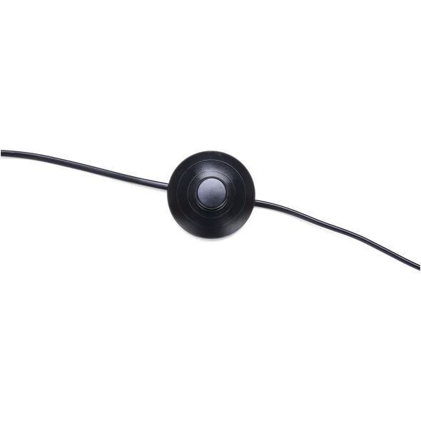 Φωτιστικό δαπέδου Beliani Μαύρο μεταλλικό φωτιστικό δαπέδου STILETTO 8397501 4260580922291