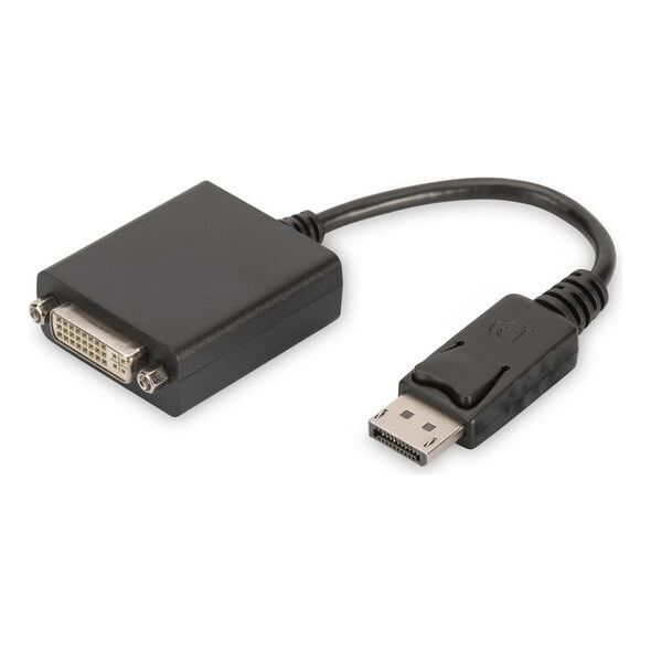 Προσαρμογέας AV Digitus DisplayPort - DVI-I μαύρος (DB-340409-001-S)