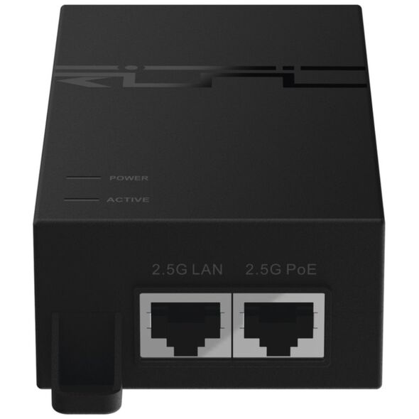 Ruijie RG-POE-50-60W-MG - 2.5 Gigabit Ethernet - 10,100,1000,2500 Mbit/s - IEEE 802.3at - IEEE 802.3bt - Μαύρο - 100 m - 60 W (RG-POE-50-60W-MG)