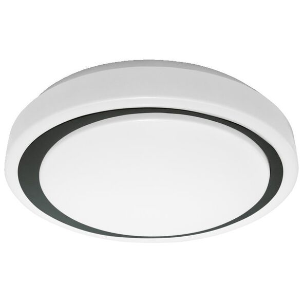 OSRAM SMART+, Έξυπνο φωτιστικό οροφής, Wi-Fi, Μαύρο, Πολυμεθυλμεθακρυλικό (PMMA), 3000 K, 6500 K