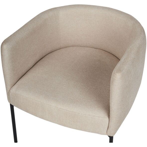 Fotel MALMOS Jasnobeżowy