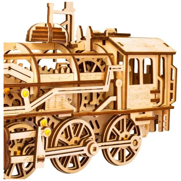 Robotime Technology ROBOTIME Ξύλινο Μοντέλο Παζλ 3D Ατμομηχανή