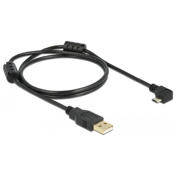 Καλώδιο USB Delock USB-A - 1 m Μαύρο (83147)