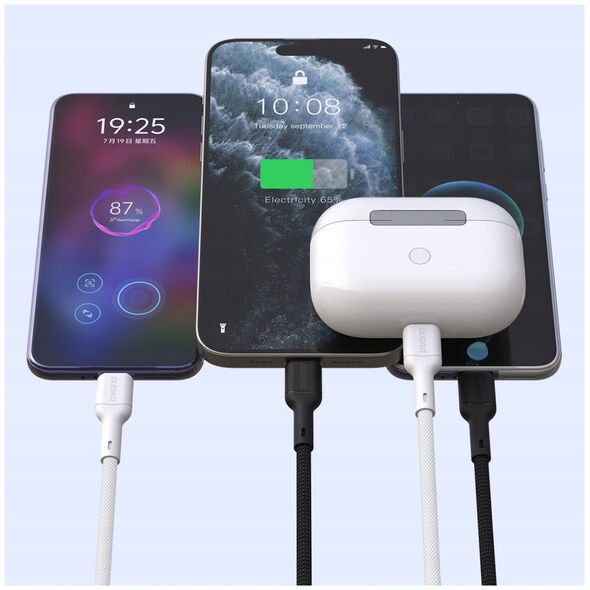 Καλώδιο Dudao L9C 65W USB-C - USB-C 2m - μαύρο
