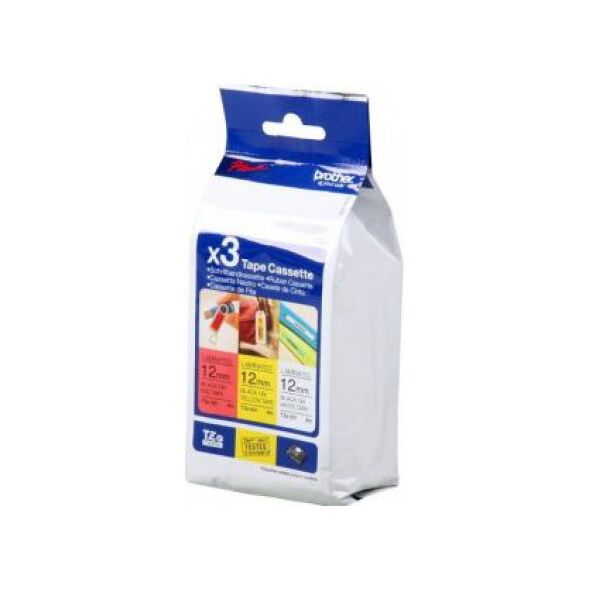 Brother Ταινίες TZ231 / TZ431 / TZE31M3 (3 x μαύρο σε λευκό)