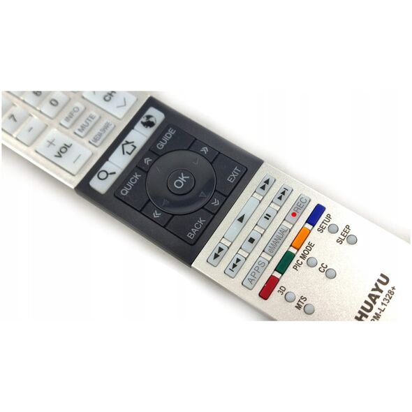 Lamex LXH1328 TV remote control Toshiba LCD 3D / Netflix / RM-L1328
