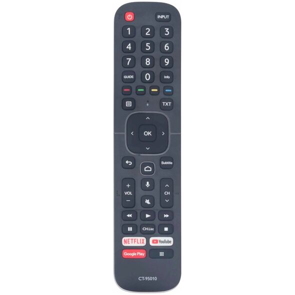 Lamex LXP95010 τηλεχειριστήριο τηλεόρασης TV LCD TOSHIBA CT-95010 NETFLIX / YOUTUBE / GOOGLE PLAY