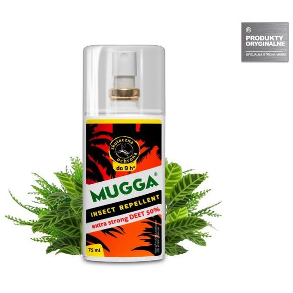 Mugga Spray Ekstra Strong 50% DEET 75ml