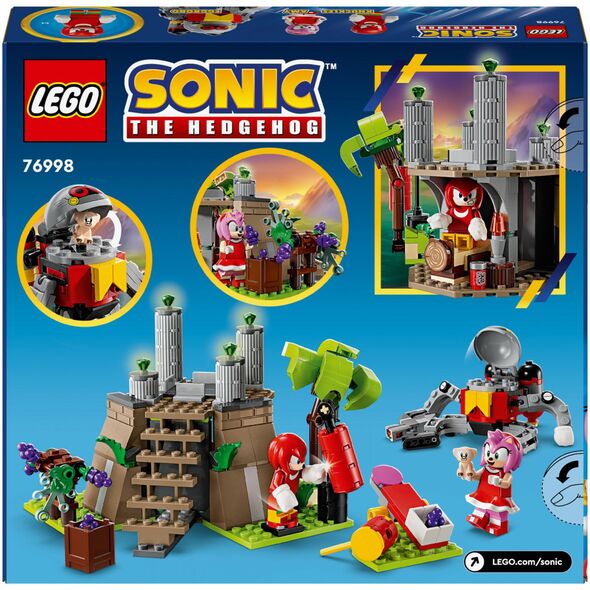 LEGO Sonic the Hedgehog Knuckles και ο ναός Master Emerald (76998)