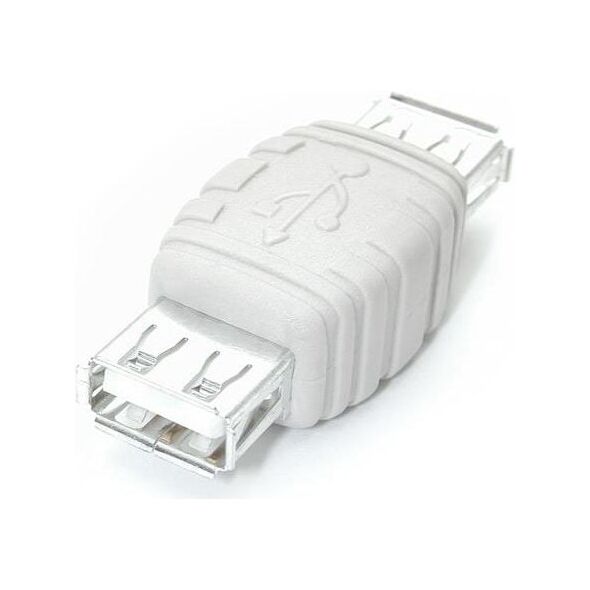 Προσαρμογέας USB StarTech USB - USB Λευκός (GCUSBAAFF)