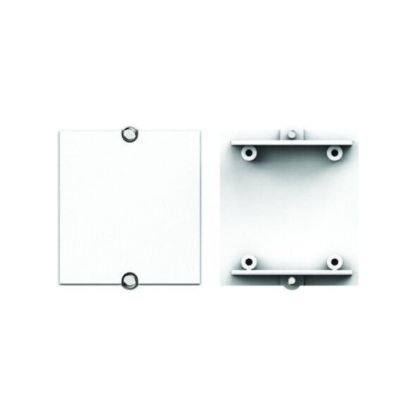 Πλαίσιο κάλυψης Bachmann με βιδωτό θόλο λευκό