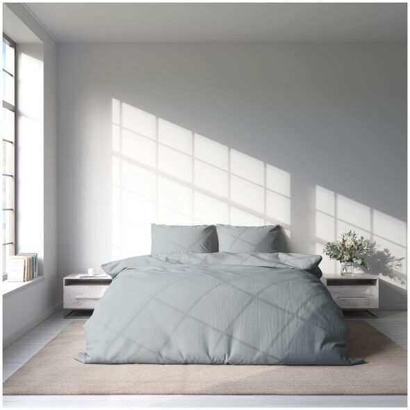 Σετ κλινοσκεπασμάτων από σατέν μικροϊνών SAVAS HOME Harbor, 200x220 cm, 2x50x70 cm