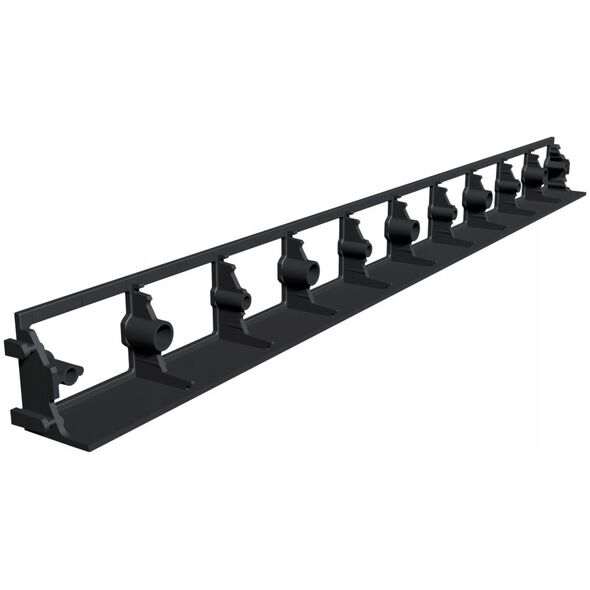 Σετ μπορντούρας γκαζόν 16 τεμαχίων Ekogrid 45x1000mm, μαύρο