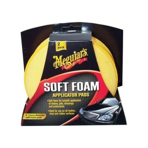 Meguiars Meguiar's Μαλακός Αφρώδης Εφαρμοστής (2-συσκευασία)