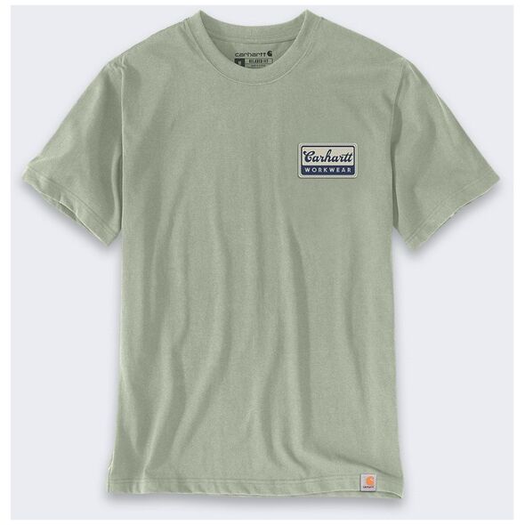 Μπλουζάκι Carhartt Script Patch Sage