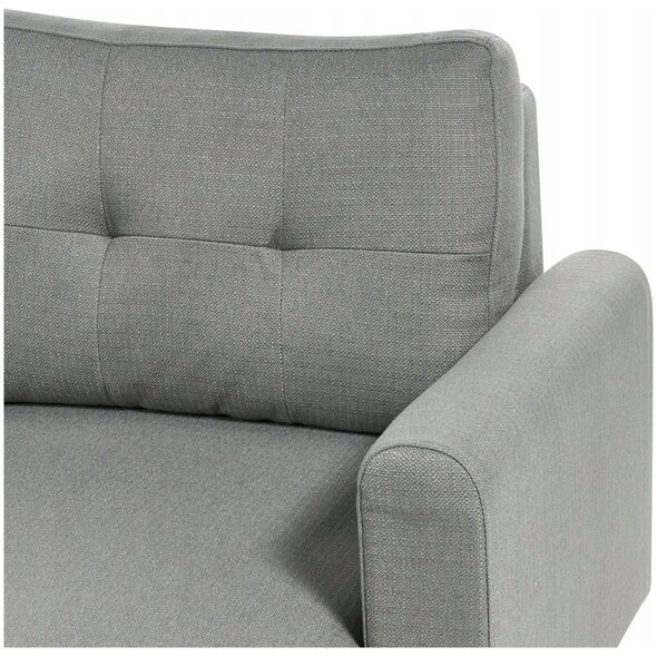 Γωνιακός καναπές αριστερής κατεύθυνσης Beliani σε γκρι χρώμα SIRO Lumarko!