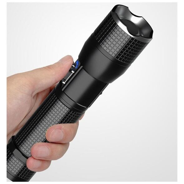 RECHAR LED FLASHL SD-3828 15W 1000LM USB