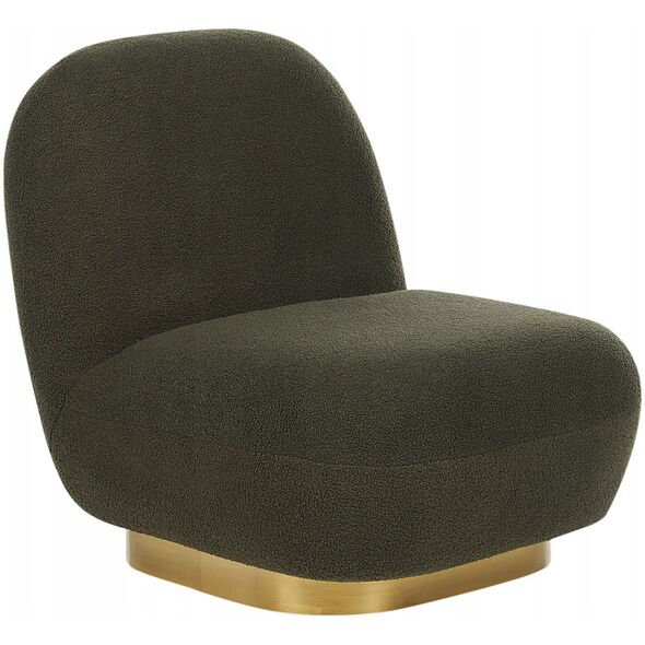 Πολυθρόνα Beliani Boucle Σκούρο Πράσινη LOVIISA Lumarko! 13303107 4255664856524