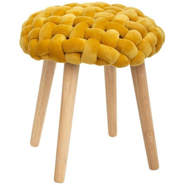 Σκαμπό Akemi κίτρινο ATMOSPHERA