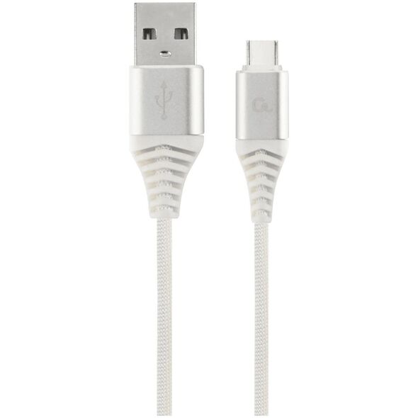 Καλώδιο USB Gembird USB-A - USB-C 2 m Λευκό (CC-USB2B-AMCM-2M-BW2)
