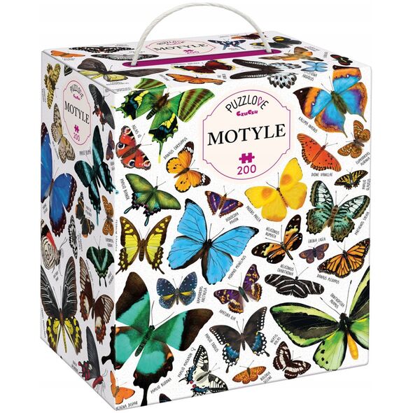 CzuCzu Puzzlove Πεταλούδες 200 κομμάτια παζλ rodz.93648