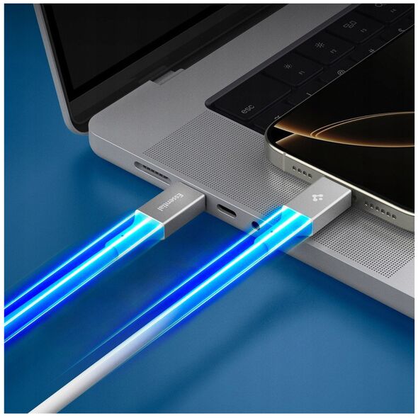 Spigen Essential USB C to USB C 240W Cable, white EB24012CC