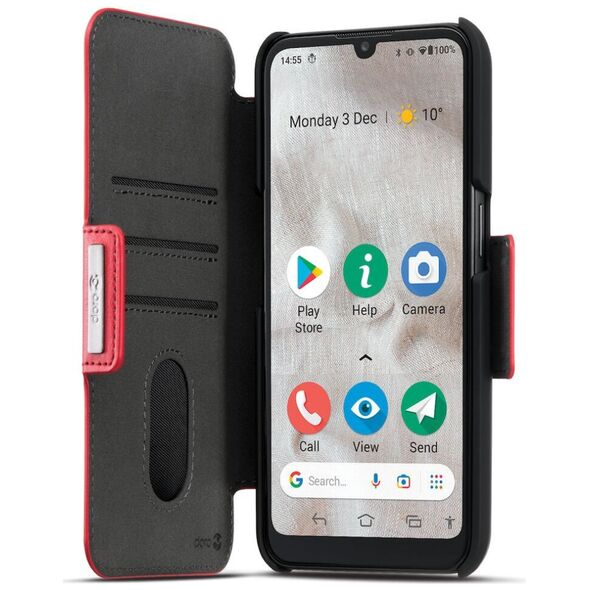 Doro 8110 / 8210 wallet case, red