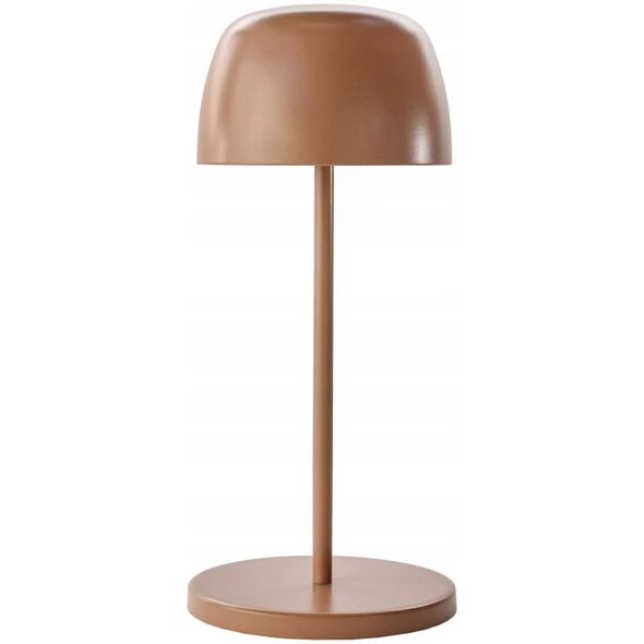 Lampka stołowa, toffi, aluminium, MOD