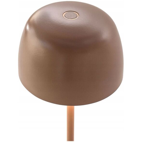 Lampka stołowa, toffi, aluminium, MOD