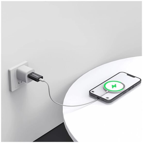 Adapter Wozinsky WAAC-01 USB-A - USB-C OTG - czarny