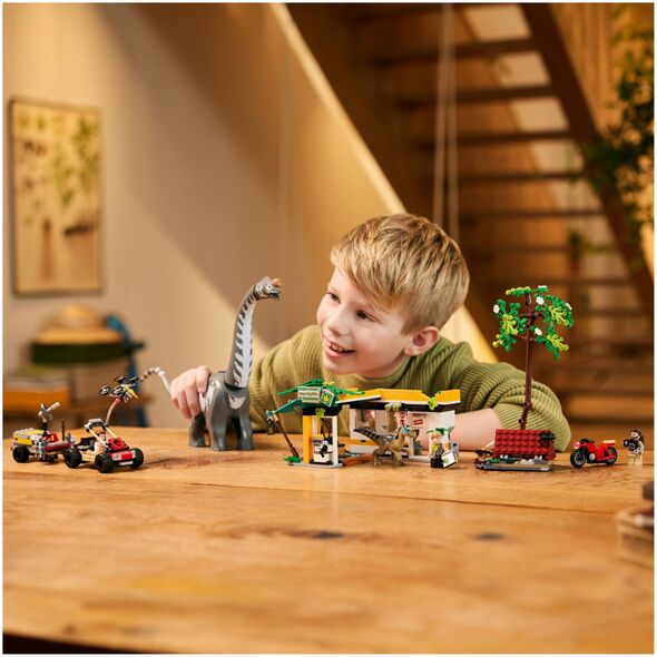 LEGO Jurassic World 76973 Στα Ίχνη του Ράπτορα και Τιτανοσαύρου