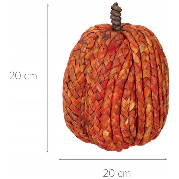 Χριστουγεννιάτικη διακόσμηση Home Styling Collection Διακόσμηση κολοκύθα, Ø 20 cm