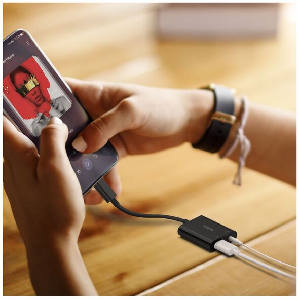 Προσαρμογέας USB Belkin CD15340 USB-C - USB-C Μαύρο (NPA004BTBK)