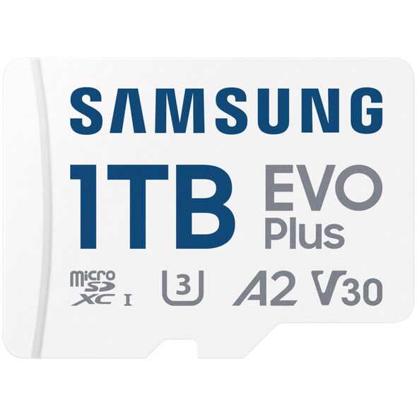 Κάρτα Samsung EVO Plus 2024 MicroSDXC 1 TB Class 10 UHS-I/U1 A2 V30 (MB-MC1T0SA/EU)