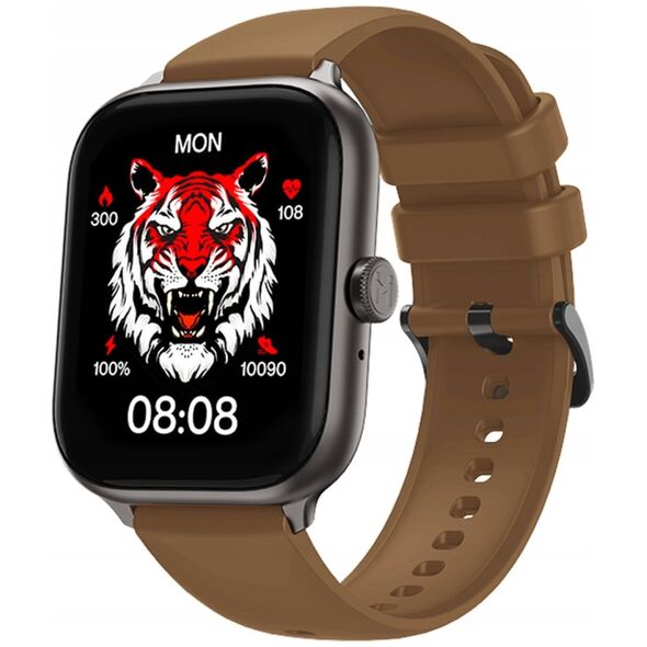 Έξυπνο ρολόι NoName Smart Watch IMIKI ST1 Καφέ