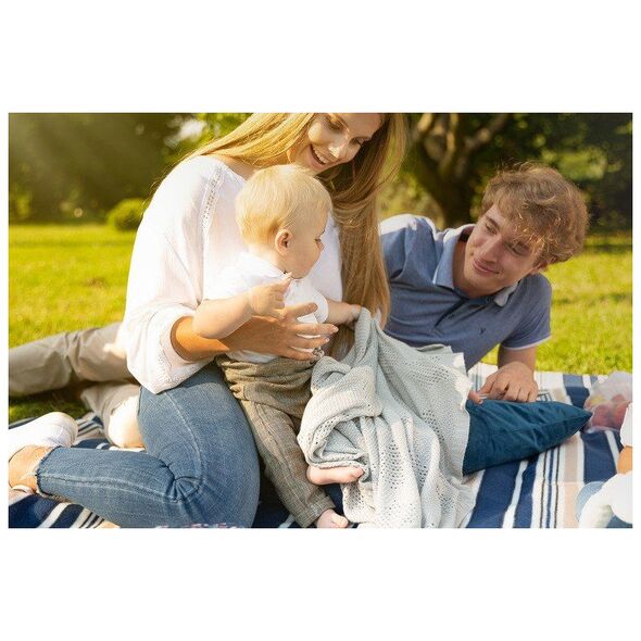 Κουβέρτα Sensillo BAMBUS 100% 100X80CM NIEBIESΚΙ