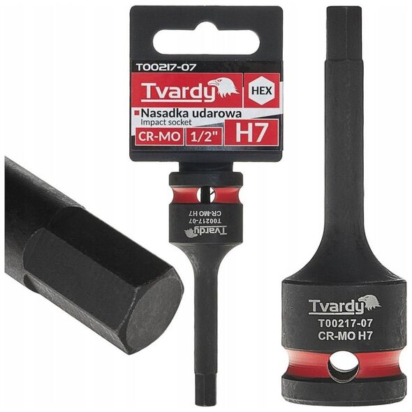 Καρυδάκι κρούσης HEX 1/2" H7 CR-MO (10/100)
