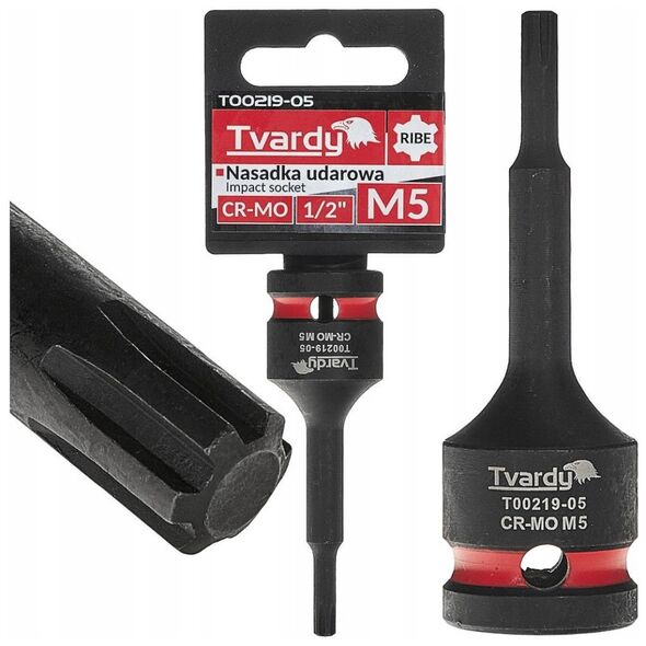 Καρυδάκι κρούσης RIBE 1/2" M5 CR-MO (10/100)