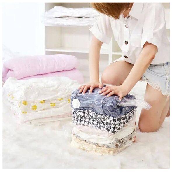 Aptel ΣΑΚΟΣ Κενού για Αποθήκευση Ρούχων και Κλινοσκεπασμάτων 70x50cn 1 τεμάχιο AG984A