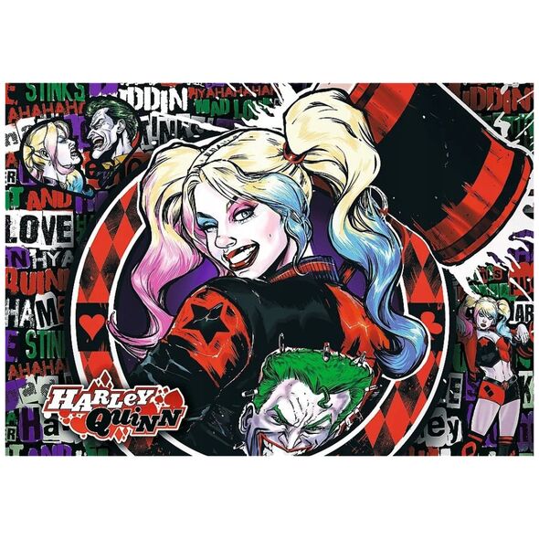 Trefl Παζλ 1000 κομμάτια Premium Plus Harley Quinn Batman