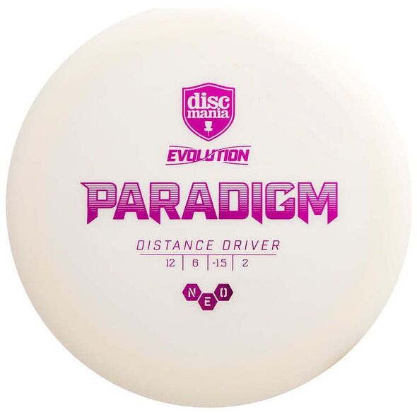 Discmania Evolution Neo Paradigm οδηγός, λευκό