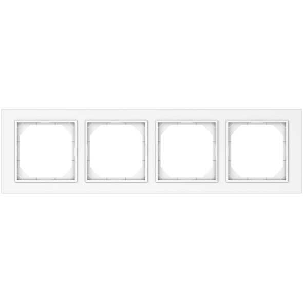 ΠΛΑΙΣΙΟ 4 ΘΕΣΕΩΝ. ΛΕΥΚΟ R04 QR 1000 FIT LINE