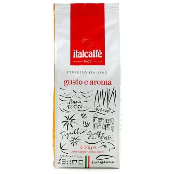 Kawa ziarnista Italcaffe Espresso Italiano Gusto e Aroma 1kg